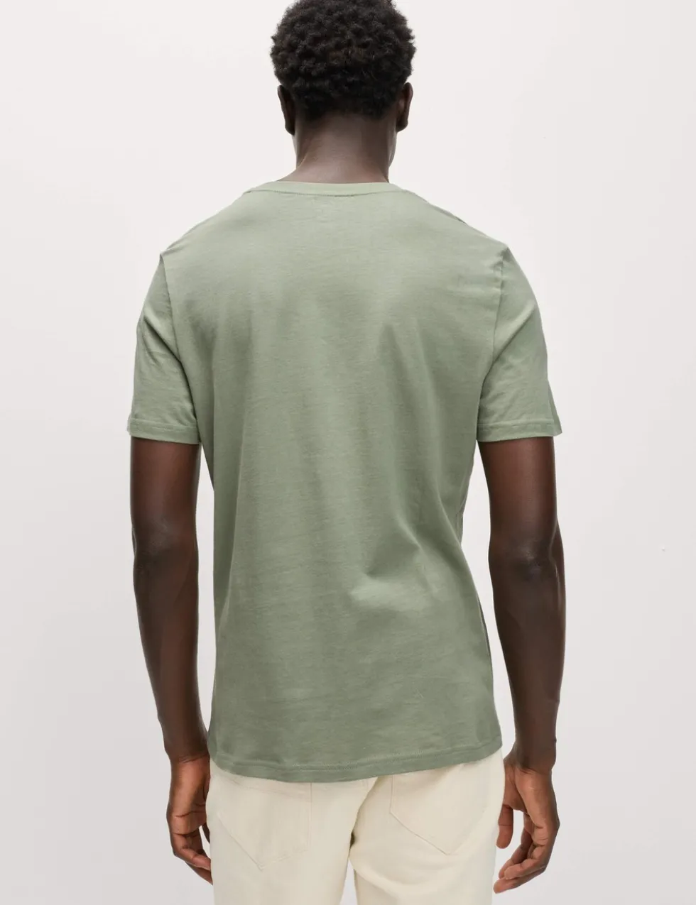Regular Fit Pure Cotton Crew Neck T-Shirt