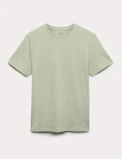 Regular Fit Pure Cotton Crew Neck T-Shirt