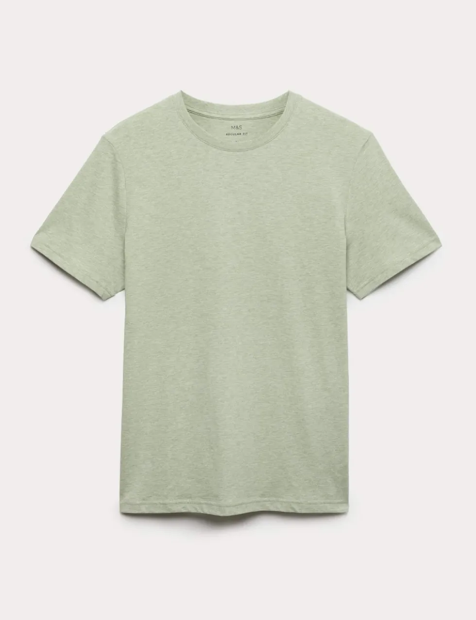 Regular Fit Pure Cotton Crew Neck T-Shirt