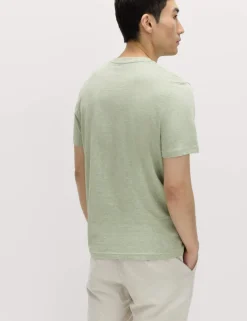 Regular Fit Pure Cotton Crew Neck T-Shirt