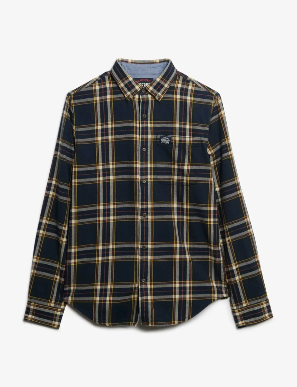 Regular Fit Pure Cotton Checked Flannel Shirt