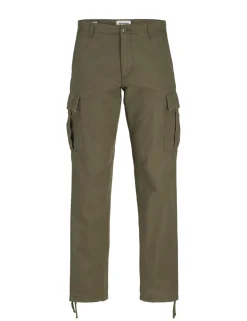 Regular Fit Pure Cotton Cargo Trousers