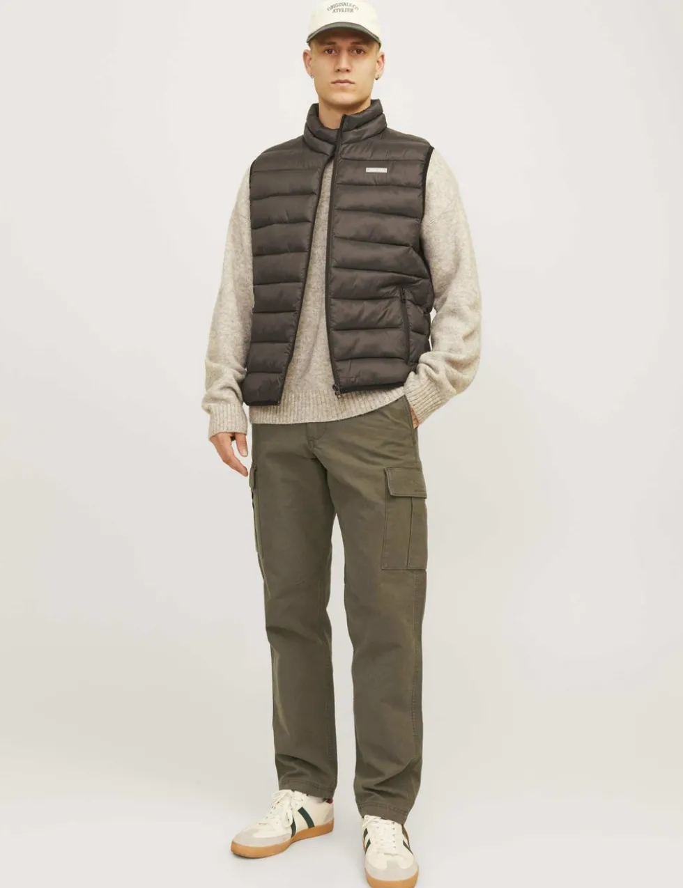 Regular Fit Pure Cotton Cargo Trousers