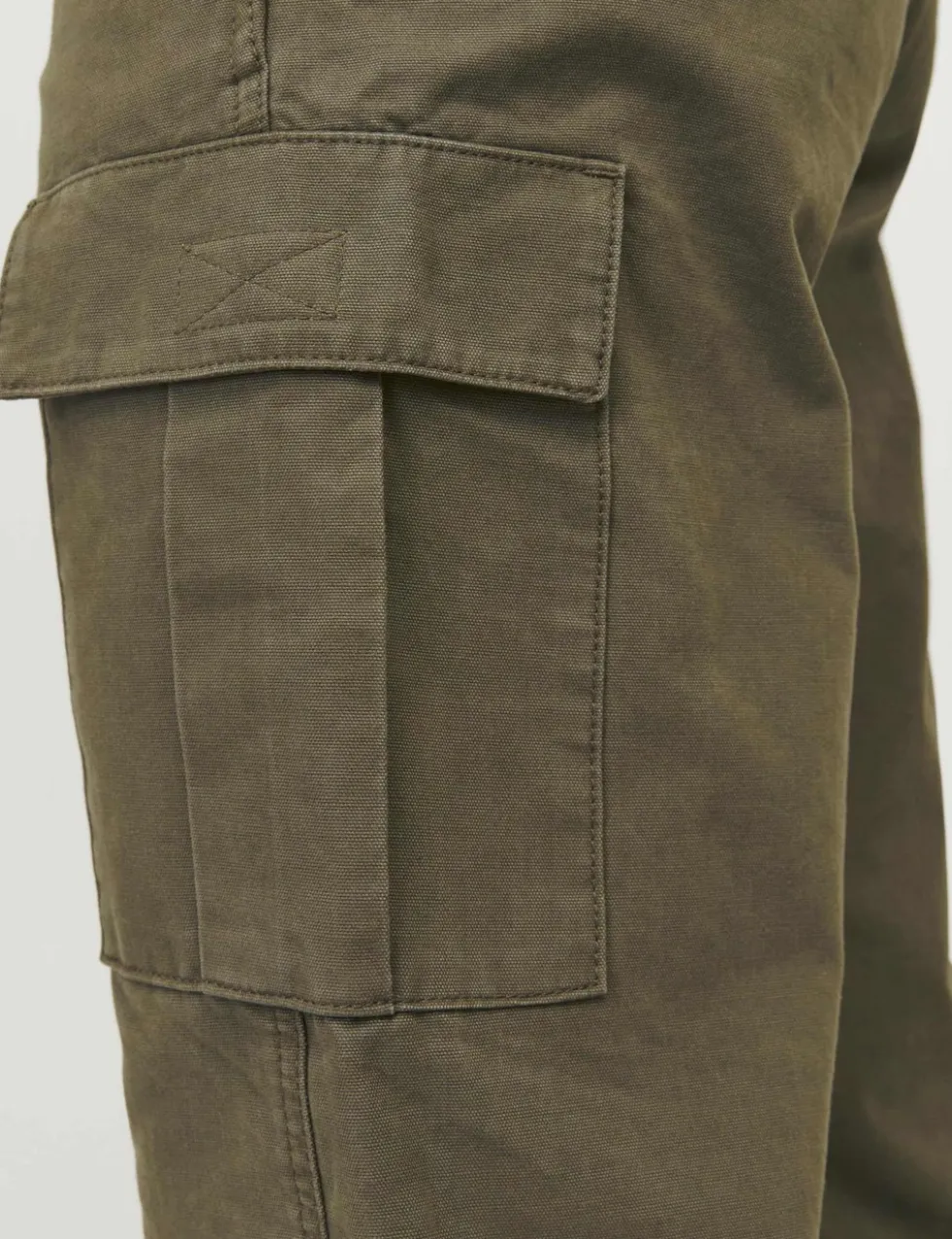 Regular Fit Pure Cotton Cargo Trousers