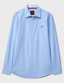 Regular Fit Pure Cotton Check Oxford Shirt