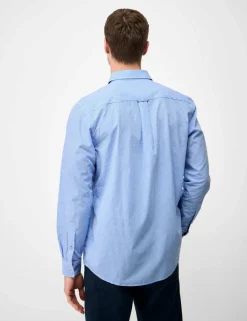 Regular Fit Pure Cotton Check Oxford Shirt