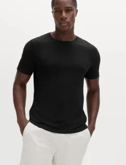 Regular Fit Pure Cotton Crew Neck T-Shirt