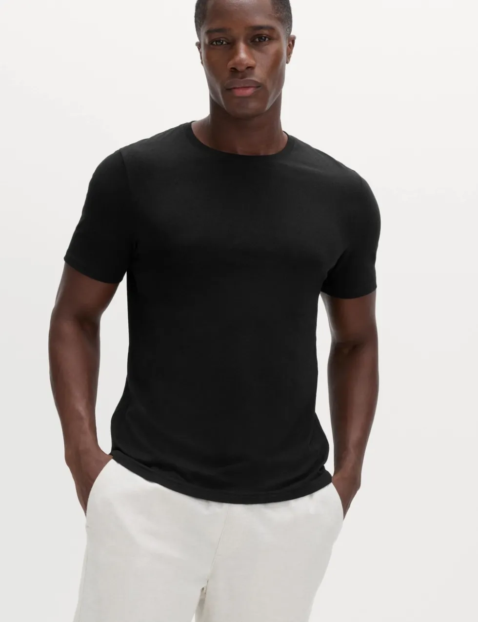 Regular Fit Pure Cotton Crew Neck T-Shirt