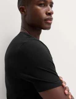Regular Fit Pure Cotton Crew Neck T-Shirt