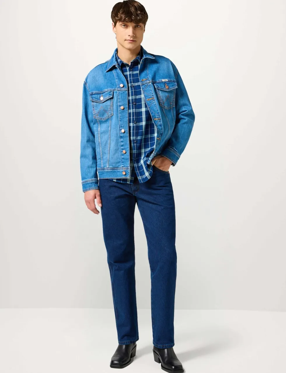 Regular Fit Pure Cotton Cowboy Jeans