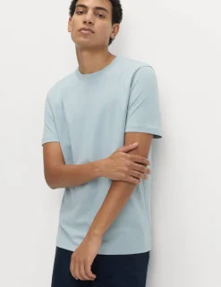 Regular Fit Pure Cotton Crew Neck T-Shirt
