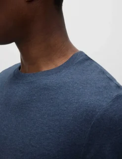 Regular Fit Pure Cotton Crew Neck T-Shirt