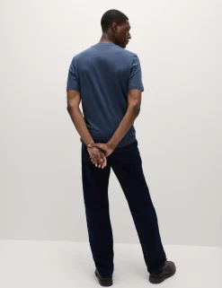 Regular Fit Pure Cotton Crew Neck T-Shirt