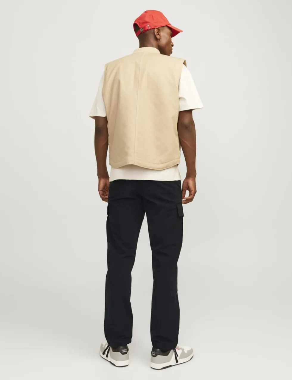 Regular Fit Pure Cotton Cargo Trousers