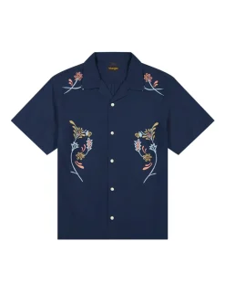 Regular Fit Pure Cotton Floral Short Sleeve Shirt