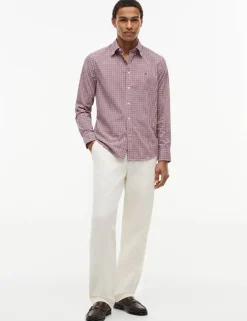 Regular Fit Pure Cotton Gingham Check Shirt
