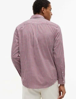 Regular Fit Pure Cotton Gingham Check Shirt