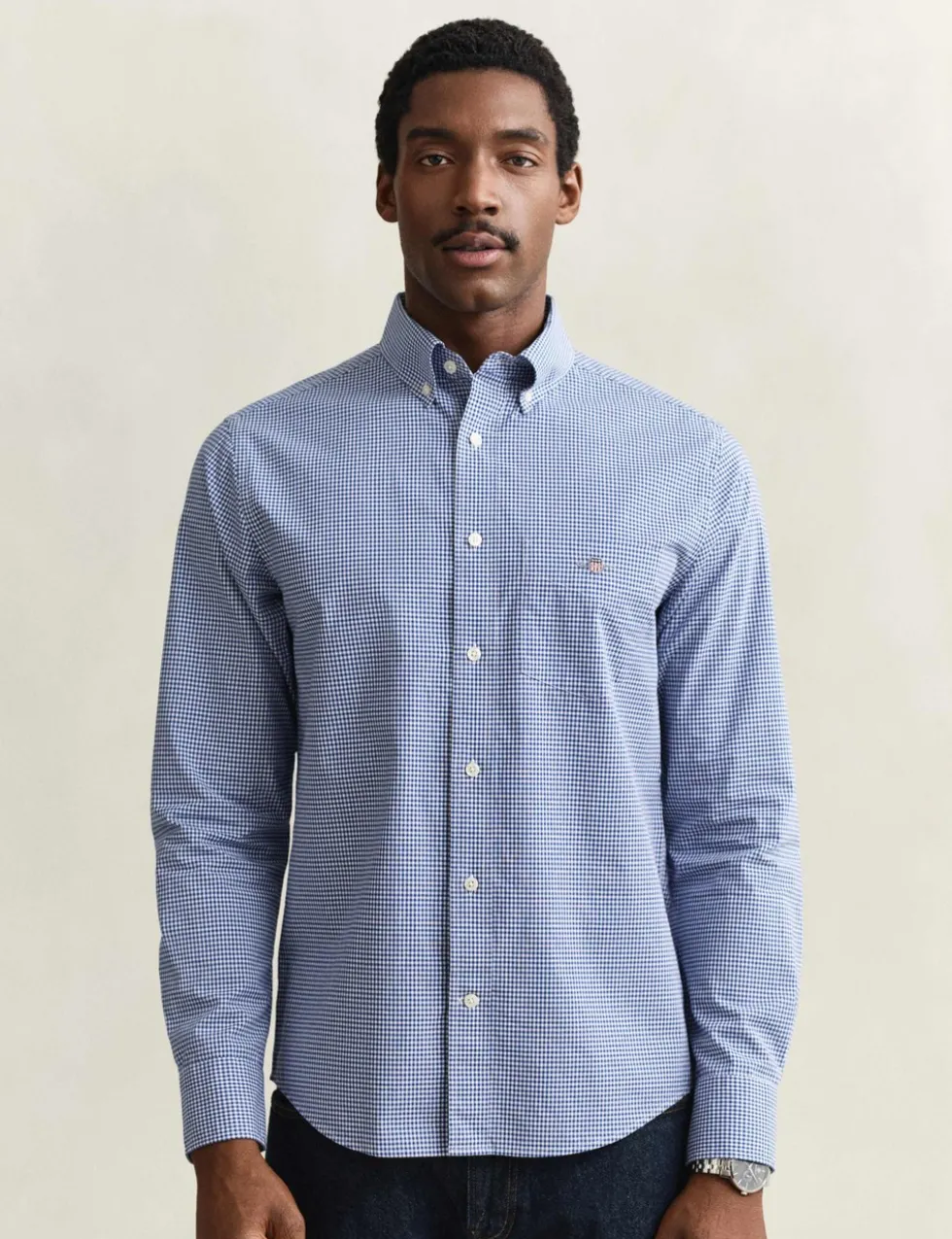 Regular Fit Pure Cotton Gingham Shirt