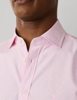 Regular Fit Pure Cotton Gingham Check Shirt