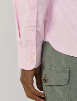 Regular Fit Pure Cotton Gingham Check Shirt