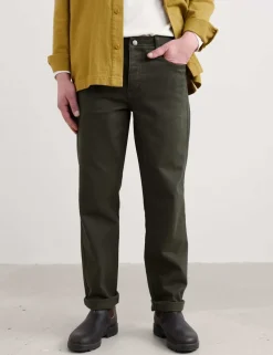 Regular Fit Pure Cotton Lightweight Trousers