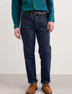 Regular Fit Pure Cotton Lightweight Trousers