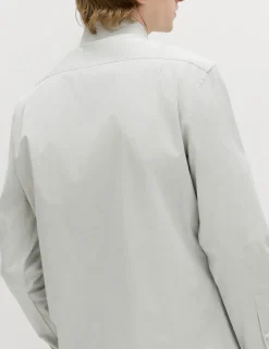 Regular Fit Pure Cotton Marl Shirt