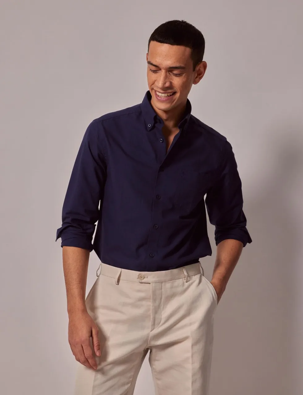 Regular Fit Pure Cotton Oxford Shirt