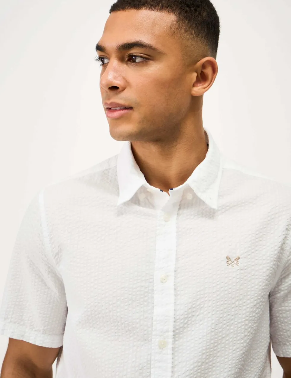Regular Fit Pure Cotton Seersucker Shirt