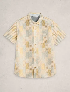Regular Fit Pure Cotton Short Sleeve Shirt