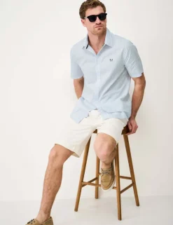 Regular Fit Pure Cotton Seersucker Shirt
