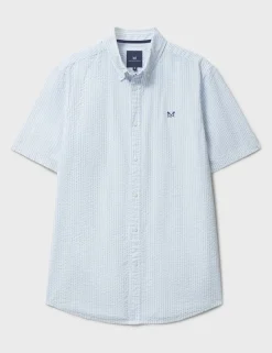Regular Fit Pure Cotton Seersucker Shirt