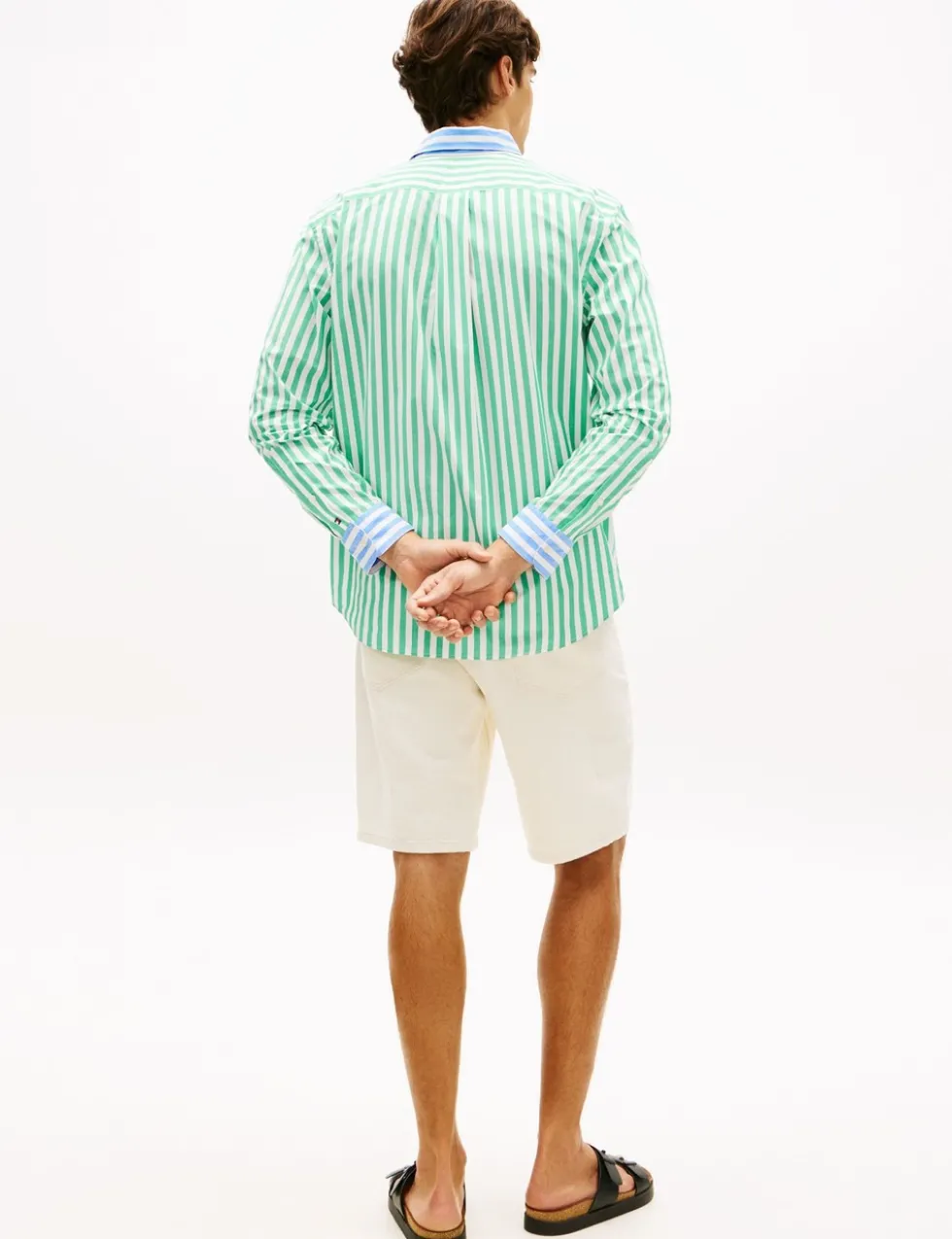 Regular Fit Pure Cotton Striped Shirt