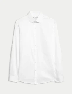 Regular Fit Pure Cotton Stretch Shirt