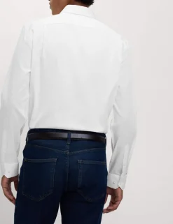 Regular Fit Pure Cotton Stretch Shirt