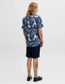Regular Fit Pure Cotton Short Sleeve Hawaiian Shirt