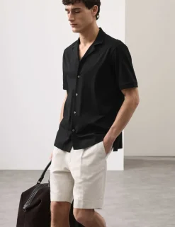 Regular Fit Pure Cotton Short Sleeve Shirt