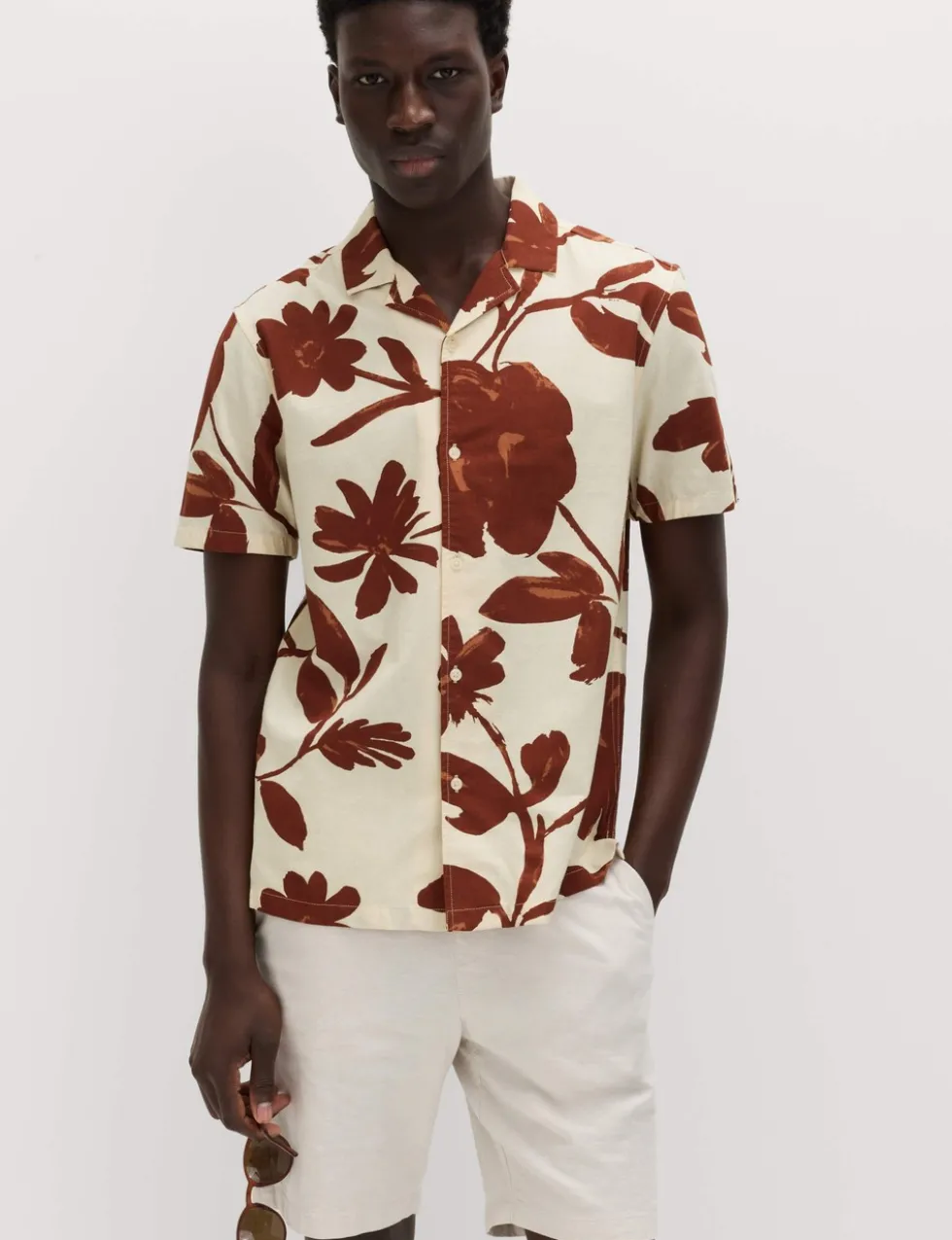 Regular Fit Pure Cotton Short Sleeve Shirt