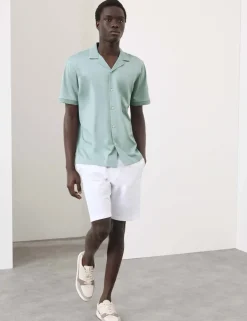 Regular Fit Pure Cotton Short Sleeve Shirt