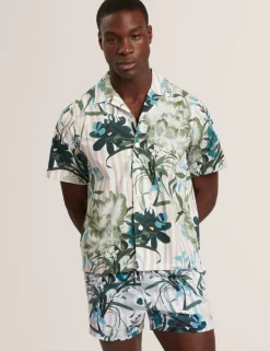 Regular Fit Pure Cotton Short Sleeve Shirt