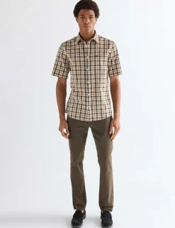 Regular Fit Pure Cotton Short Sleeve Shirt