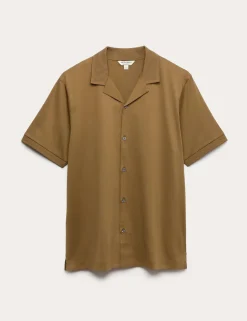 Regular Fit Pure Cotton Short Sleeve Shirt