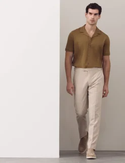 Regular Fit Pure Cotton Short Sleeve Shirt