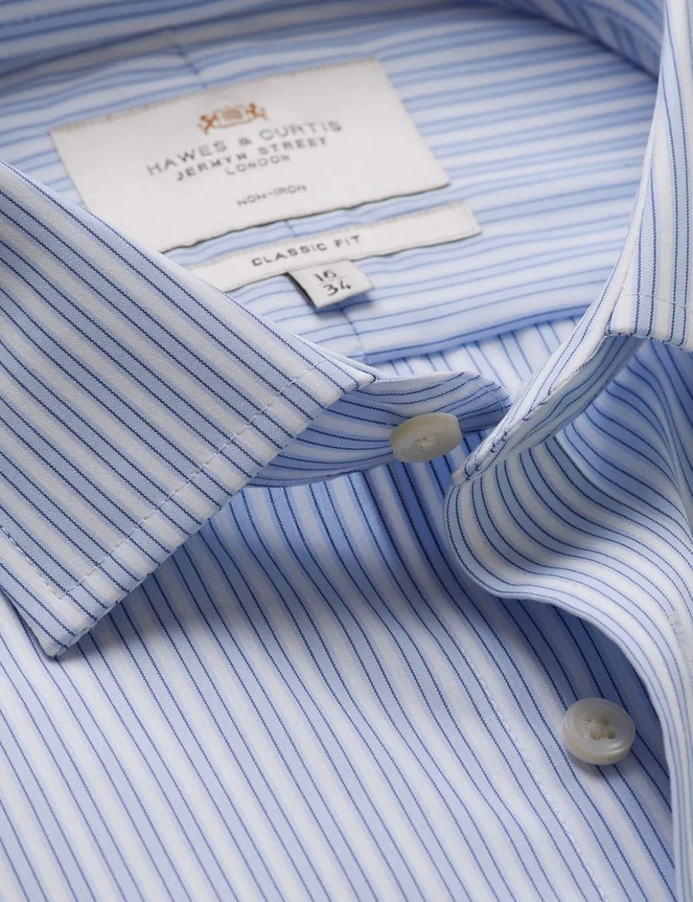 Regular Fit Pure Cotton Striped Shirt