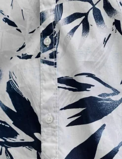 Regular Fit Pure Cotton Short Sleeve Hawaiian Shirt