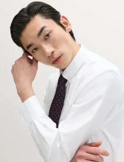 Regular Fit Pure Cotton Twill Shirt
