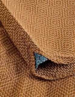 Regular Fit Pure Cotton Tile Pattern Shirt