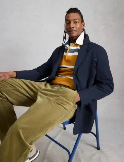 Regular Fit Pure Cotton Twill Blazer