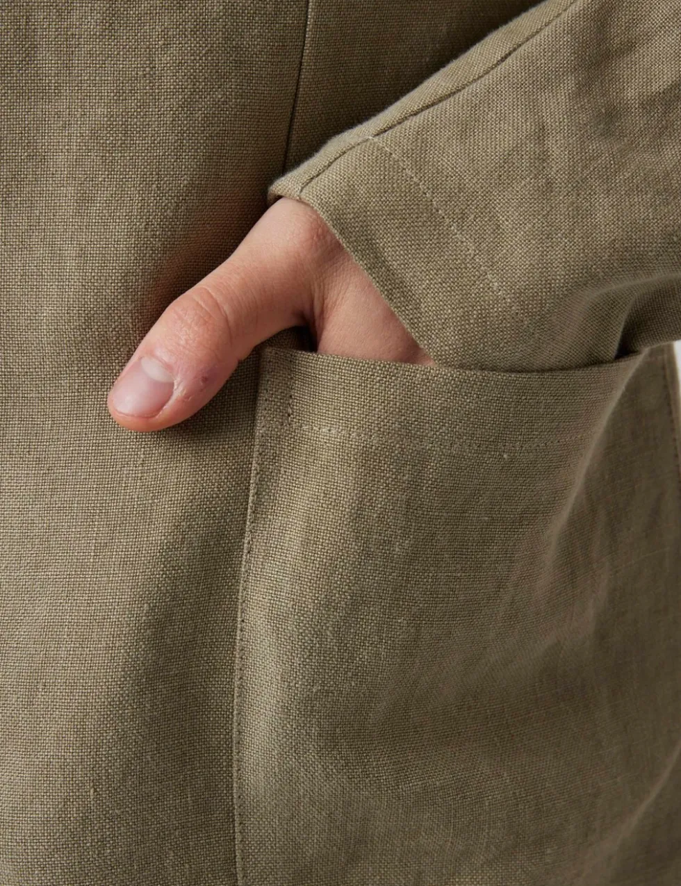 Regular Fit Pure Linen Blazer