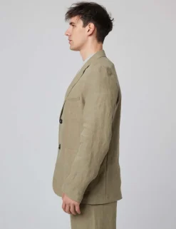Regular Fit Pure Linen Blazer